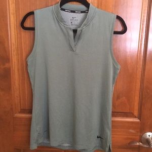 Nike dri fit golf tank top